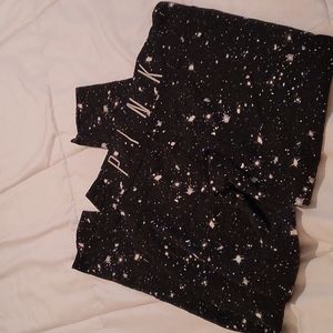RARE Victoria's Secret Pink Galaxy Leggings